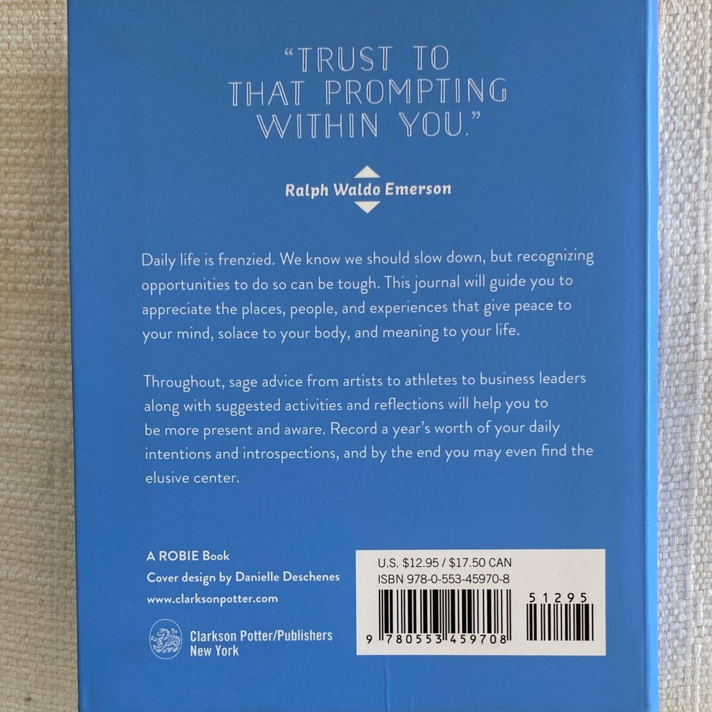 Blue Mindfulness Journal - Picture 2 of 8
